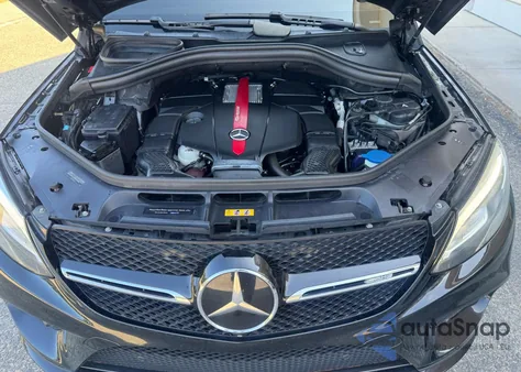 2018 Mercedes-Benz Gle Coupe 43 Amg z USA, uszkodzony, nr VIN 4JGED6EB2JA105234